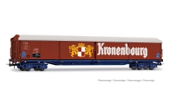 Jouef HJ6322 - H0 - Schiebewandwagen Kronenbourg, SNCF, Ep. IV